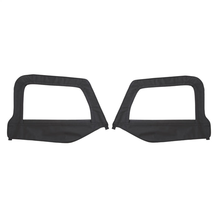 Smittybilt 89715 Soft Top Door Skins Only 97-06 Wrangler TJ Denim Black Smittybilt - Truck Part Superstore