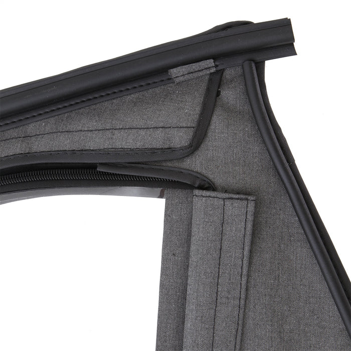 Smittybilt 89715 Soft Top Door Skins Only 97-06 Wrangler TJ Denim Black Smittybilt - Truck Part Superstore