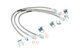 Rough Country 89715 Jeep Front & Rear Stainless Steel Brake Lines 4-6 Inch Lifts XJ/YJ/TJ Rough Country - Truck Part Superstore