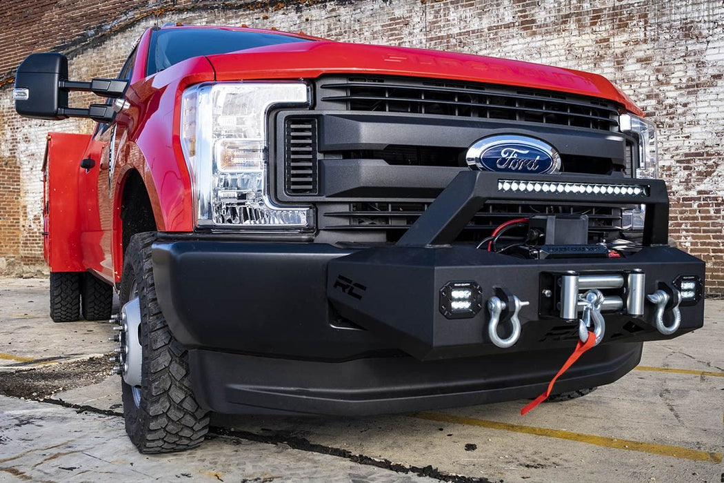 Rough Country 51004 EXO Winch Mount System 17-20 Ford F-250/F-350 Rough Country - Truck Part Superstore
