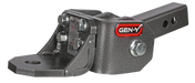 GEN-Y Hitch GH-12001 GLYDER TORSION-FLEX 2" Shank 2" drop .4K-.7K TW 7K Hitch & Ball 1" Dia Hole - Truck Part Superstore