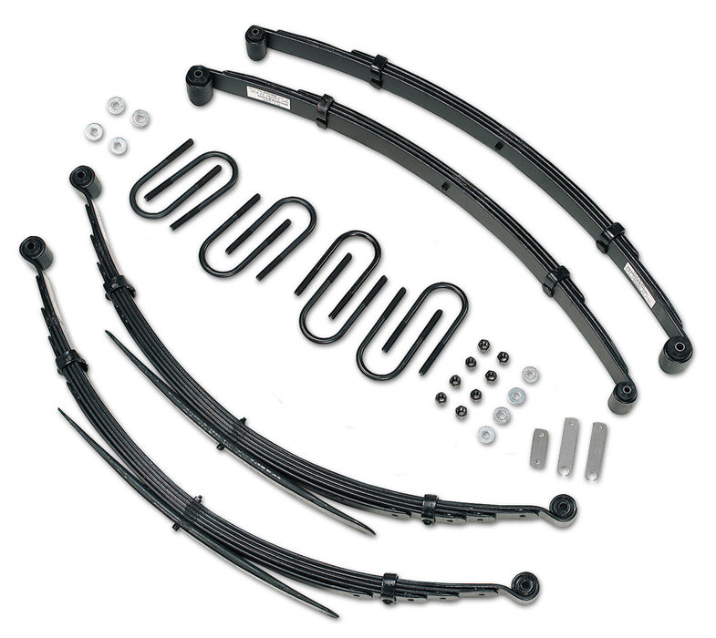 Tuff Country 13711K 3 Inch Lift Kit 73-87 Chevy Truck/GMC Truck/Suburban/Blazer/Jimmy 1/2 Ton 4WD EZ-Ride Fits Models w/52 Inch long Rear Springs Tuff Country - Truck Part Superstore