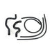 Mishimoto MMHOSE-GMT-84 Replacement Coolant Hose Kit, Fits GM Trucks With 5.0L/5.7L V8 1984-1987 - Truck Part Superstore