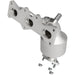 MagnaFlow Exhaust Products 51870 Catalytic Converter with Integrated Exhaust Manifold - Truck Part Superstore