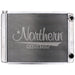 Northern Radiator 204120 Race Pro Radiator - 28 x 19 GM Double Pass With Threaded Inlet Connection - Truck Part Superstore