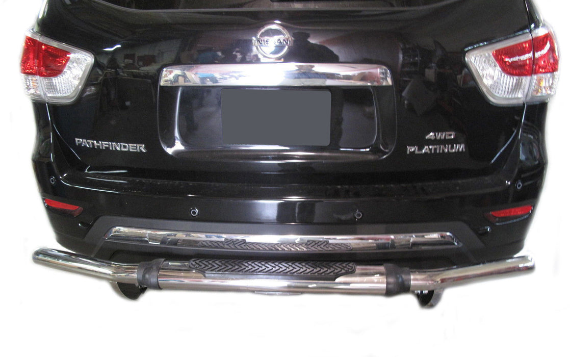 Black Horse Off Road 8D110318SS-1 Stainless Steel Stainless Steel Single Tube With Pad - Truck Part Superstore