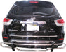 Black Horse Off Road 8D110318SS Stainless Steel Stainless Steel Double Tube - Truck Part Superstore