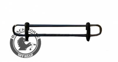 Black Horse Off Road 8D93947A Black Steel Double Tube - Truck Part Superstore