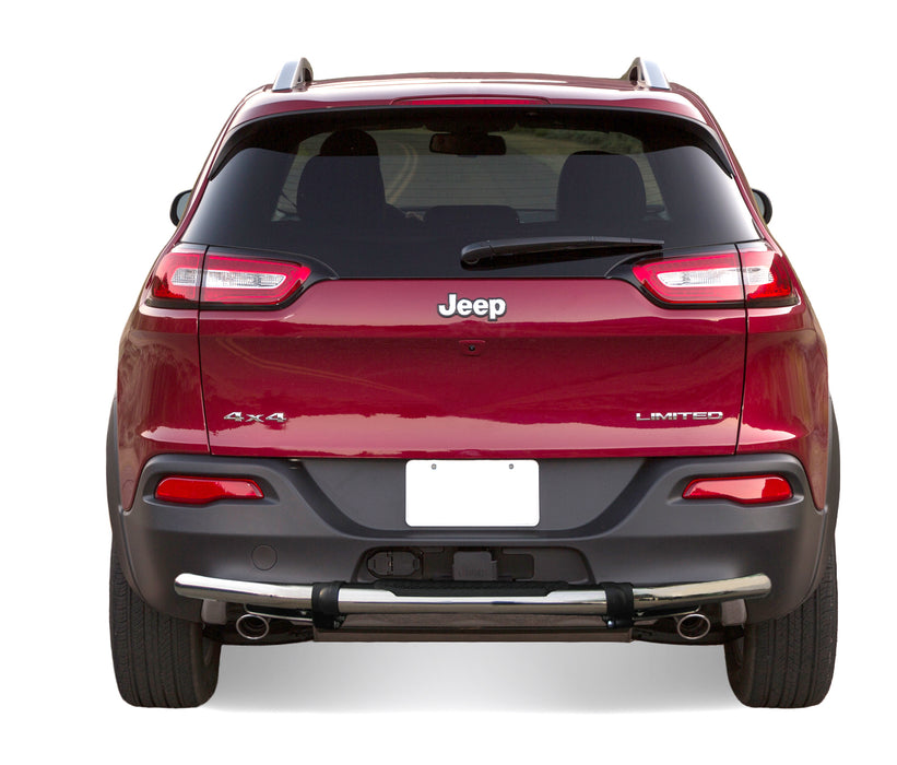Black Horse Off Road 8DJPCESS-1 Stainless Steel Stainless Steel Single Tube With Pad - Truck Part Superstore