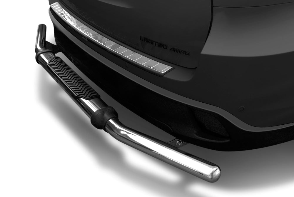 Black Horse Off Road 8DNINVSS Stainless Steel Stainless Steel Single Tube With Pad - Truck Part Superstore
