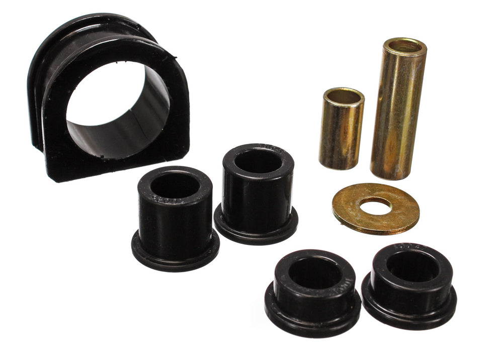 Energy Suspension 8.10104G Rack And Pinion Bushing Set; Black; Front; Performance Polyurethane; - Truck Part Superstore