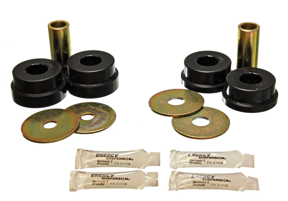 Energy Suspension 8.3125G Trailing Arm Bushing Set; Black; Rear; Performance Polyurethane; - Truck Part Superstore