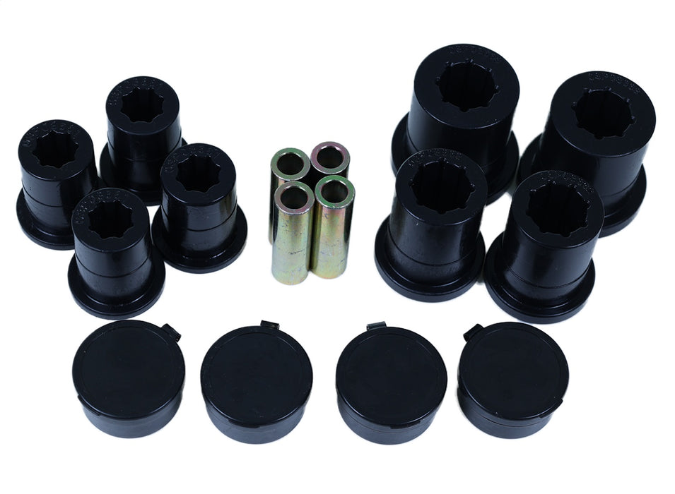Energy Suspension 8.3142G Control Arm Bushing Set; Front; Black; - Truck Part Superstore