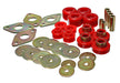Energy Suspension 8.4109R Body Mount Set; Red; Performance Polyurethane; - Truck Part Superstore