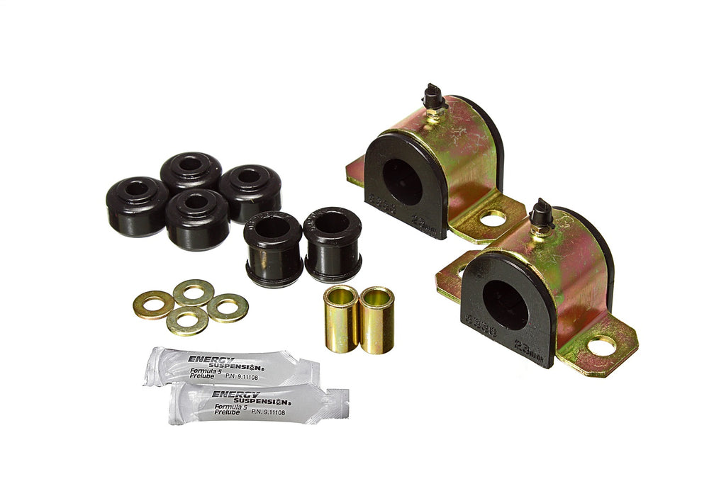 Energy Suspension 8.5144G Sway Bar Bushing Set; Black; Front; 23mm; Incl. End Link Bushings; - Truck Part Superstore