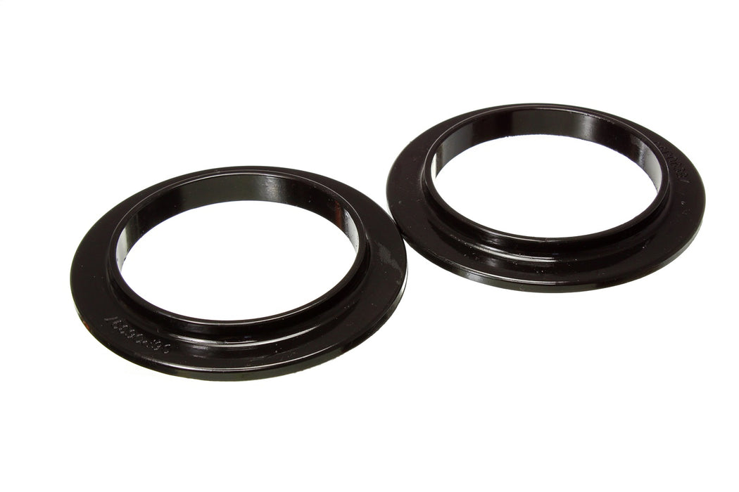 Energy Suspension 8.6102G Coil Spring Isolator Set; Rear; Black; - Truck Part Superstore