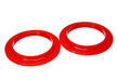 Energy Suspension 8.6102R Coil Spring Isolator Set; Rear; Red; - Truck Part Superstore