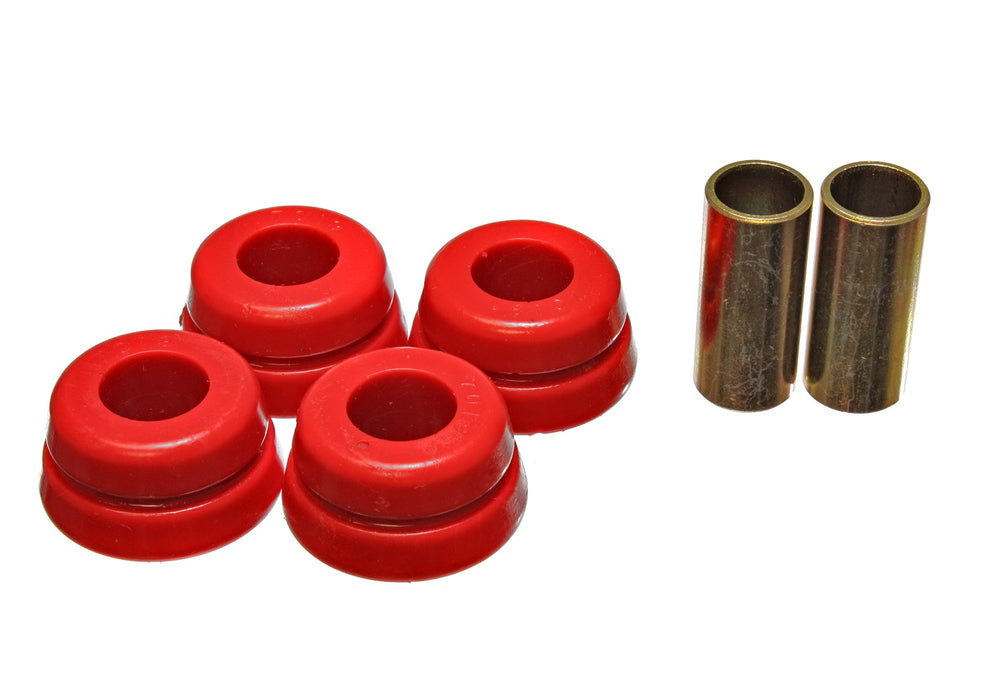 Energy Suspension 8.7103R Strut Rod Bushing Set; Red; Front; Performance Polyurethane; - Truck Part Superstore