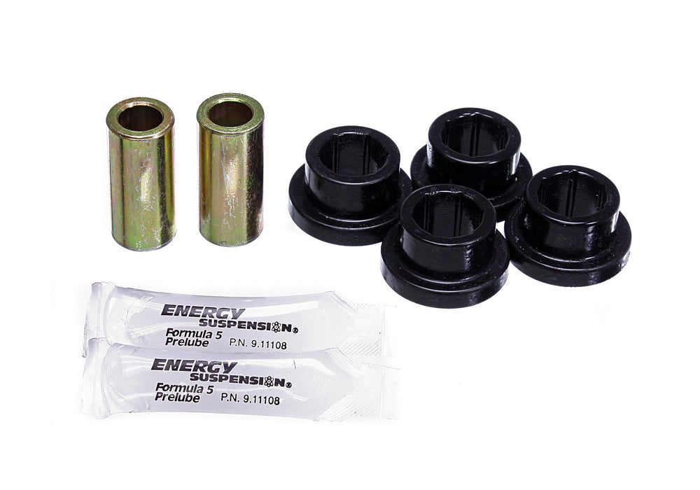 Energy Suspension 8.7106G Track Arm Bushing Set; Black; Rear; Performance Polyurethane; - Truck Part Superstore