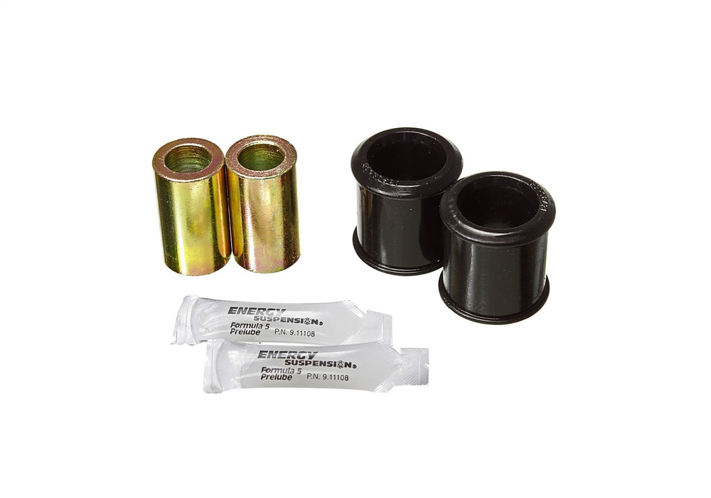 Energy Suspension 8.7108G Track Bar Bushing Set; Black; Front; - Truck Part Superstore