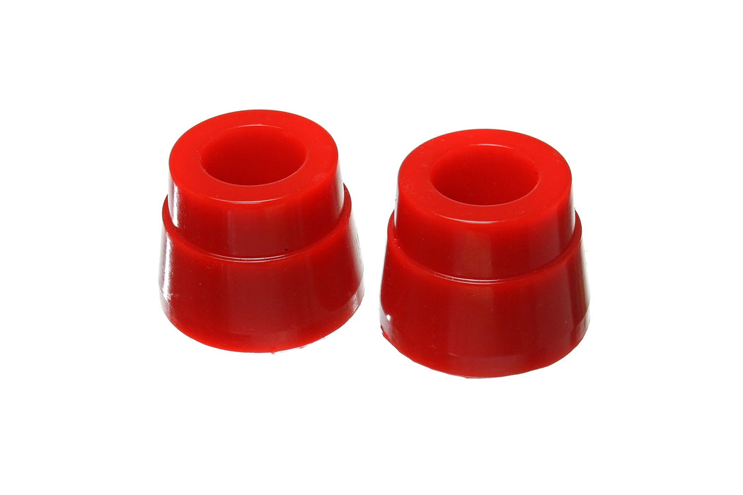 Energy Suspension 8.9101R Bump Stop Set; Red; Front; - Truck Part Superstore