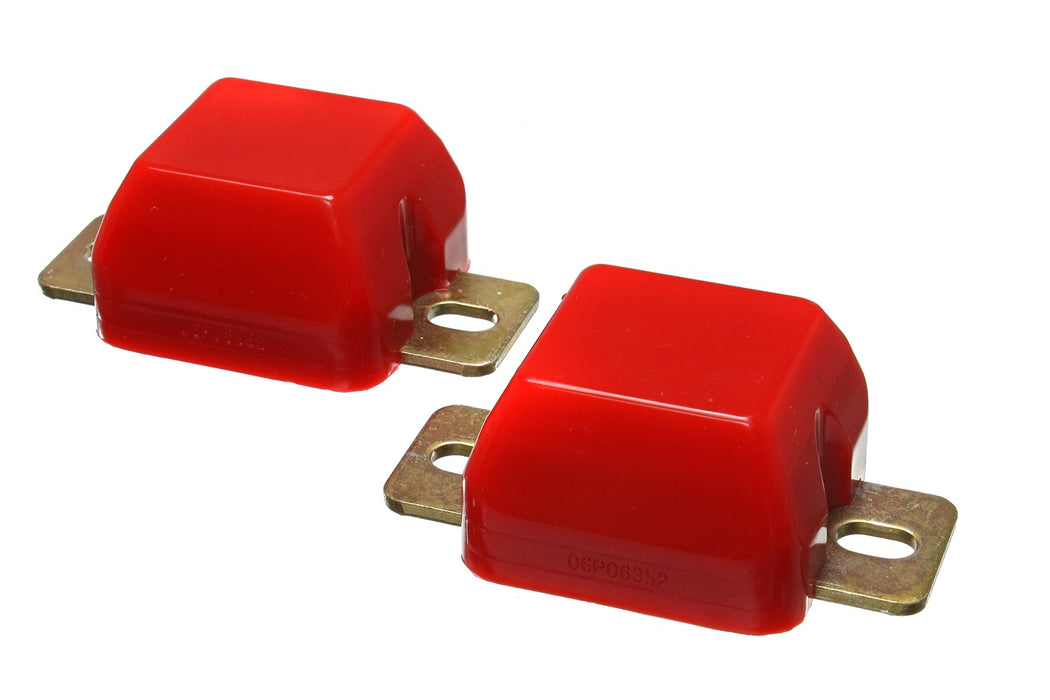 Energy Suspension 8.9102R Bump Stop Set; Red; Rear; - Truck Part Superstore