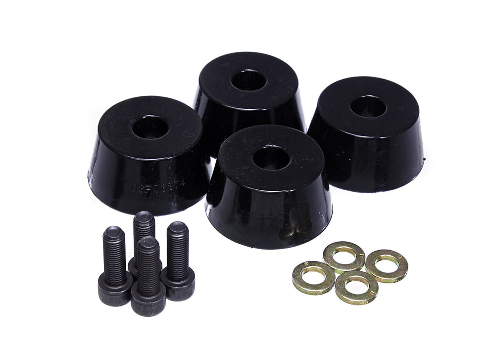 Energy Suspension 8.9103G Bump Stop; Black; Front; Performance Polyurethane; - Truck Part Superstore