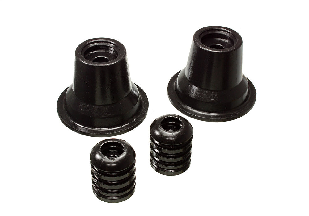 Energy Suspension 8.9105G Coil Spring Bump Stop Isolator Set; Rear; Black; - Truck Part Superstore