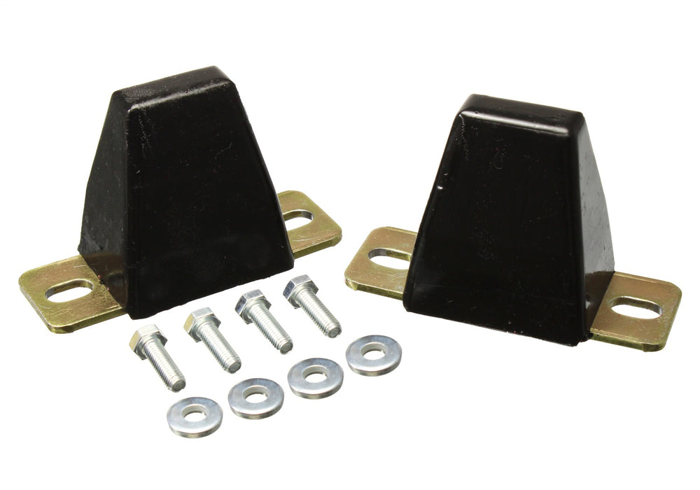 Energy Suspension 8.9107G Bump Stop Set; Black; Rear; - Truck Part Superstore