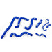 Mishimoto MMHOSE-TINY-07BL Mini Cooper S Silicone Radiator Hose Kit, 2007-2011, Blue - Truck Part Superstore