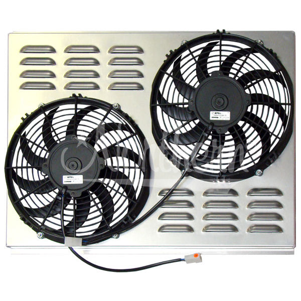 Northern Radiator Z40015 Auxiliary Engine Cooling Fan Assembly - Truck Part Superstore