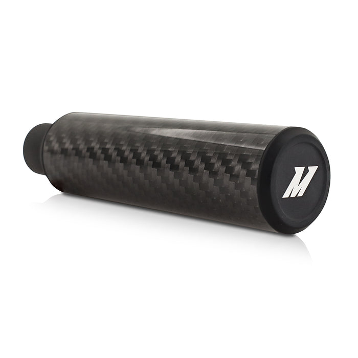 Mishimoto MMSK-CFC-125 Mishimoto Lightweight Carbon Fiber Shift Knob, 125mm Tall, Gloss - Truck Part Superstore