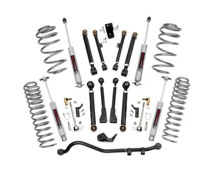 Rough Country 61120 2.5 Inch Jeep X-Series Suspension Lift Kit 4 Cyl Rough Country - Truck Part Superstore