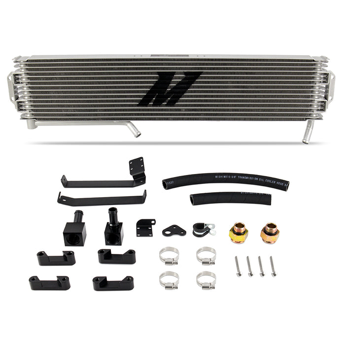 Mishimoto MMTC-DMAX-17SL Transmission Cooler, fits Chevrolet/GMC 6.6L Duramax (L5P) 2017-2019 - Truck Part Superstore