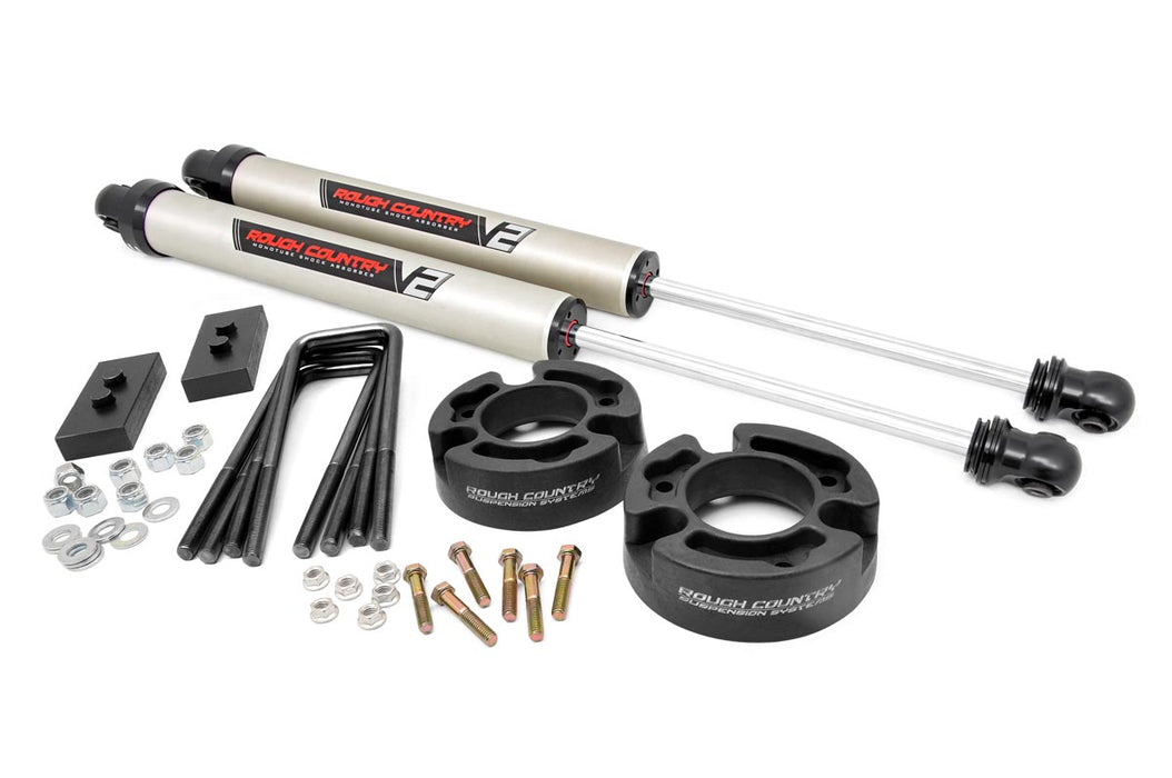 Rough Country 57070 2.5 Inch Leveling Lift Kit w/V2 Shocks 04-08 F-150 Rough Country - Truck Part Superstore
