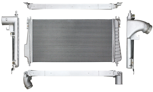 Northern Radiator 222348 High Performance Gm Charge Air Cooler - Truck Part Superstore
