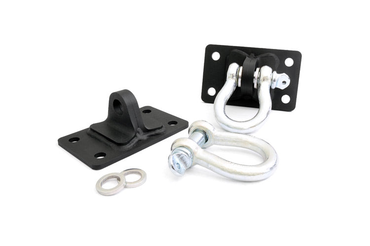 Rough Country 1046 Jeep JK D-Ring Kit Hybrid Bumper 07-18 Wrangler JK Rough Country - Truck Part Superstore