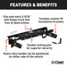 CURT 60720 Double Lock Gooseneck Hitch Kit with Brackets; Select Ford F-250; F-350; F-450 - Truck Part Superstore