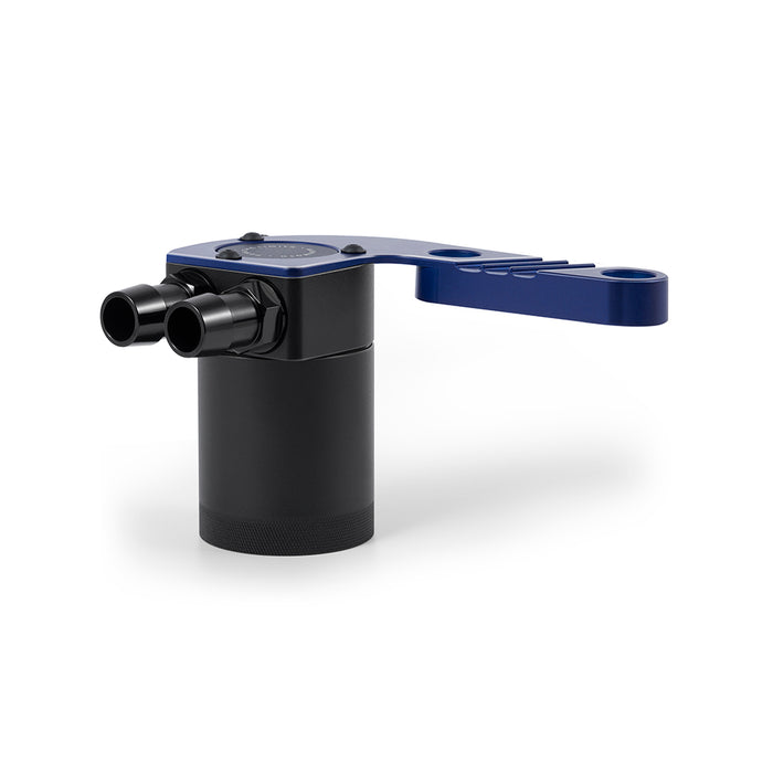 Mishimoto MMBCC-F80-15CFDB Baffled Oil Catch Can fits BMW F8X M3/M4 2015-2020, Frozen Dark Blue II Metallic - Truck Part Superstore