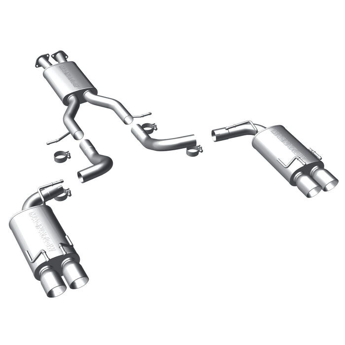 MagnaFlow Exhaust Products 16766 Street Series Stainless Cat-Back System - Truck Part Superstore