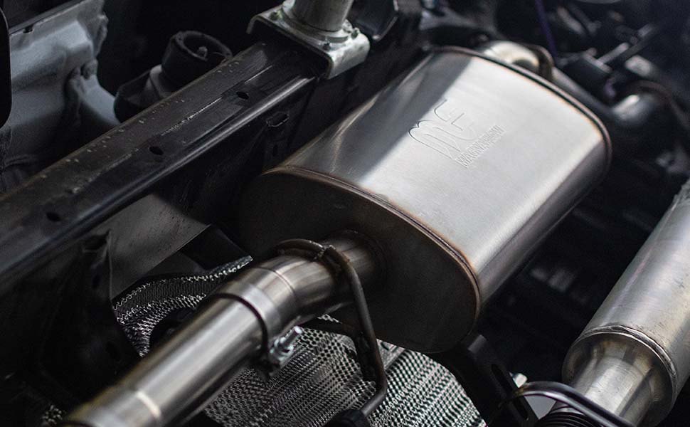 MagnaFlow Exhaust Products 19601 Street Series Stainless Cat-Back System - Truck Part Superstore
