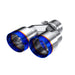 MBRP Exhaust T5170BE 2.5" Inlet Exhaust Tip. T304 Stainless Steel, Burnt End. - Truck Part Superstore