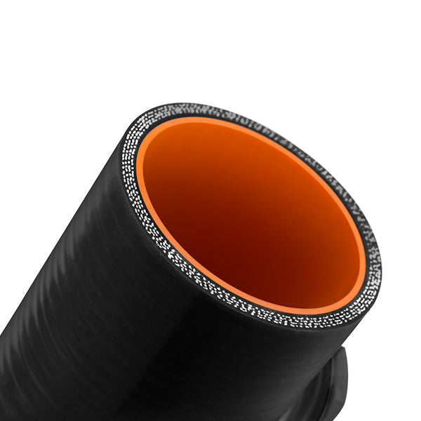 Mishimoto MMCP-25NPTBK Silicone Coupler, 2.5-in w/ 1/8-in NPT Bung - Truck Part Superstore