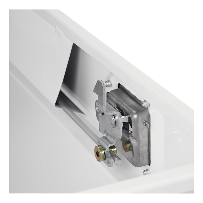 UWS ST-100HH-CB-W White Hammerhead-Style 100-Gallon Steel-Aluminum Combo Transfer Tank - Truck Part Superstore