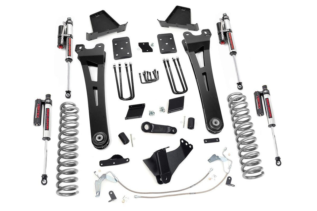 Rough Country 54150 6 Inch Ford Radius Arm Suspension Lift Kit Vertex 11-14 F-250 No Overloads Rough Country - Truck Part Superstore