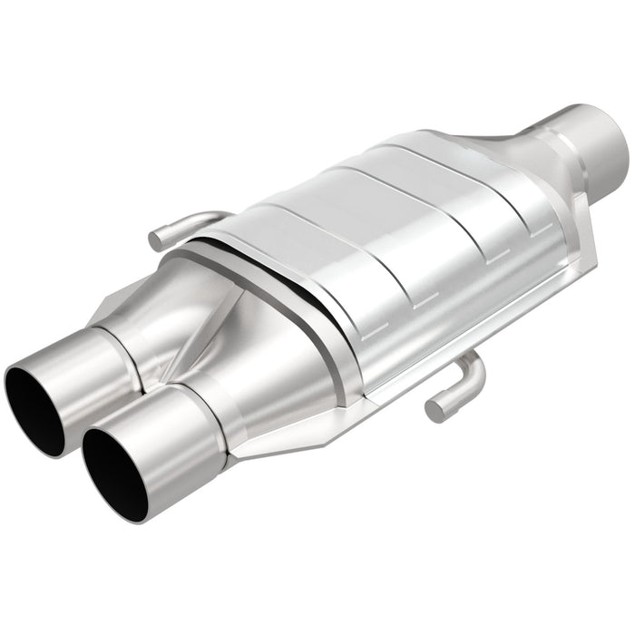 MagnaFlow Exhaust Products 93527 Standard Grade Universal Catalytic Converter-2.50in. - Truck Part Superstore