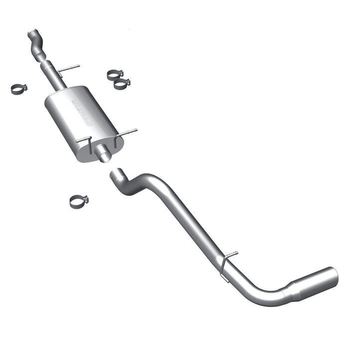 MagnaFlow Exhaust Products 15562 Street Series Stainless Cat-Back System - Truck Part Superstore