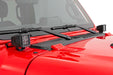 Rough Country 70060 Jeep 2 Inch LED Cube Easy-Mount Kit 18-20 Wrangler JL/20 Gladiator-Black Series w/Amber DRL  Rough Country - Truck Part Superstore