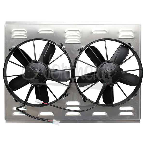 Northern Radiator Z40076 Auxiliary Engine Cooling Fan Assembly - Truck Part Superstore