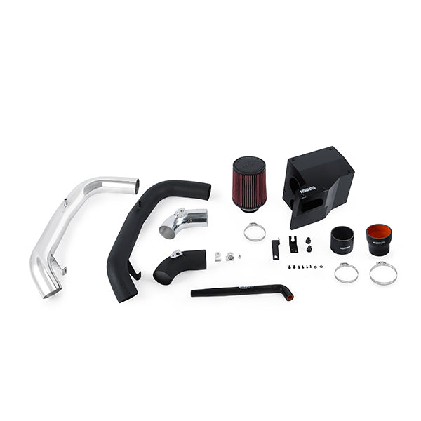 Mishimoto MMAI-FOST-13WBK Ford Focus ST Performance Air Intake, 2014-2019 Wrinkle Black - Truck Part Superstore